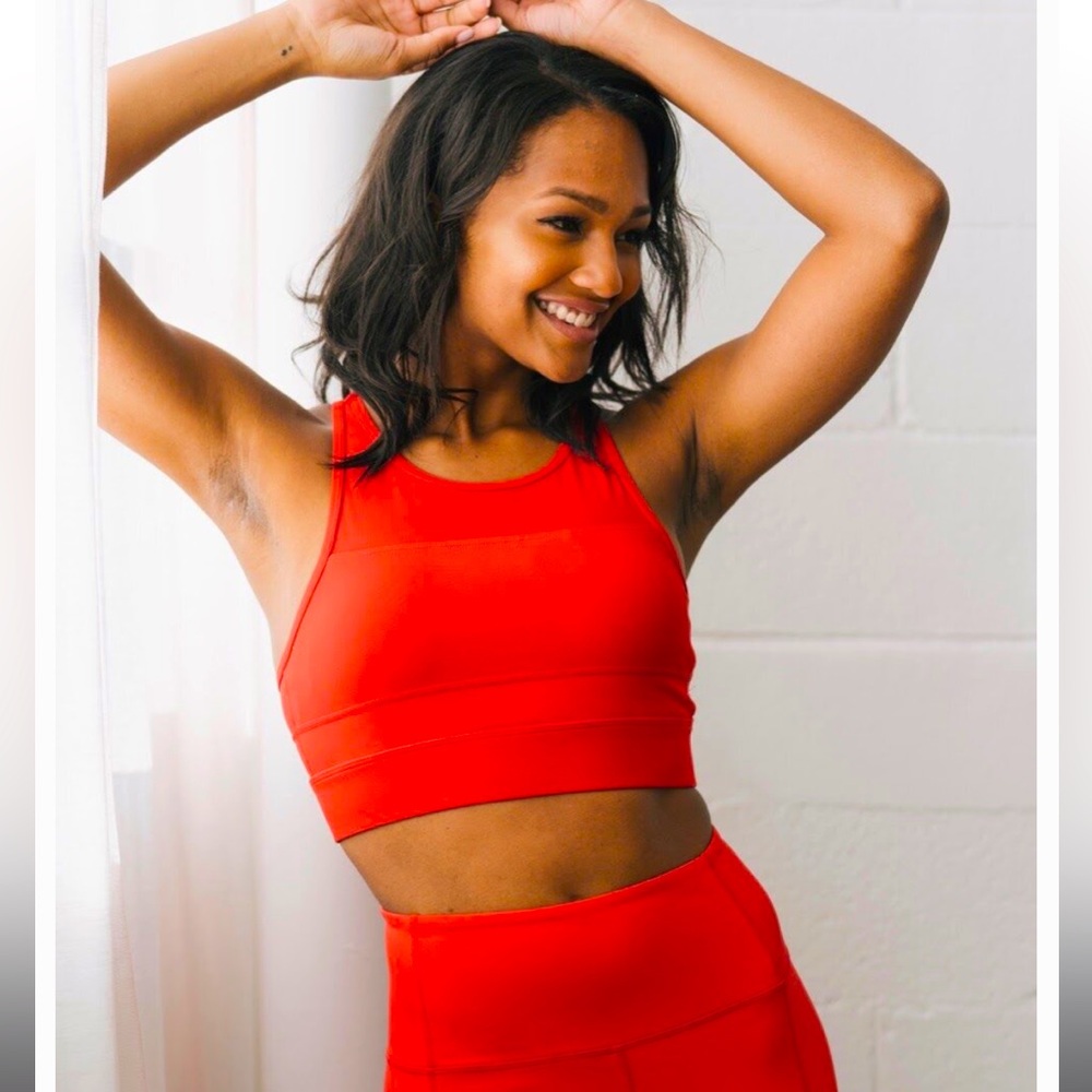 Red Zyia Allstar Bra